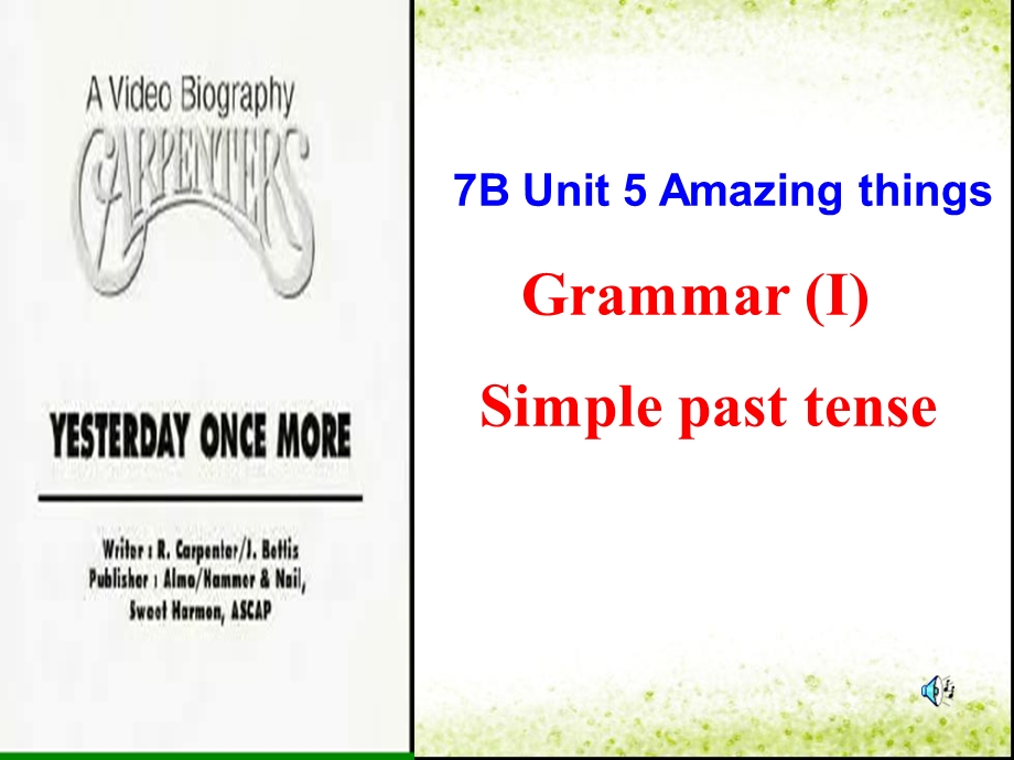 7b unit 5 amazing things grammar(共38张ppt） 牛津版.ppt.ppt_第1页