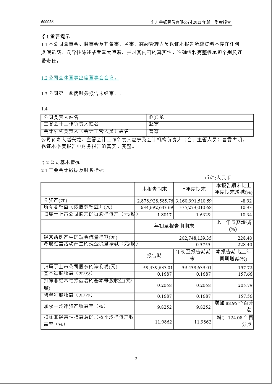 600086 东方金钰第一季度季报.ppt_第3页