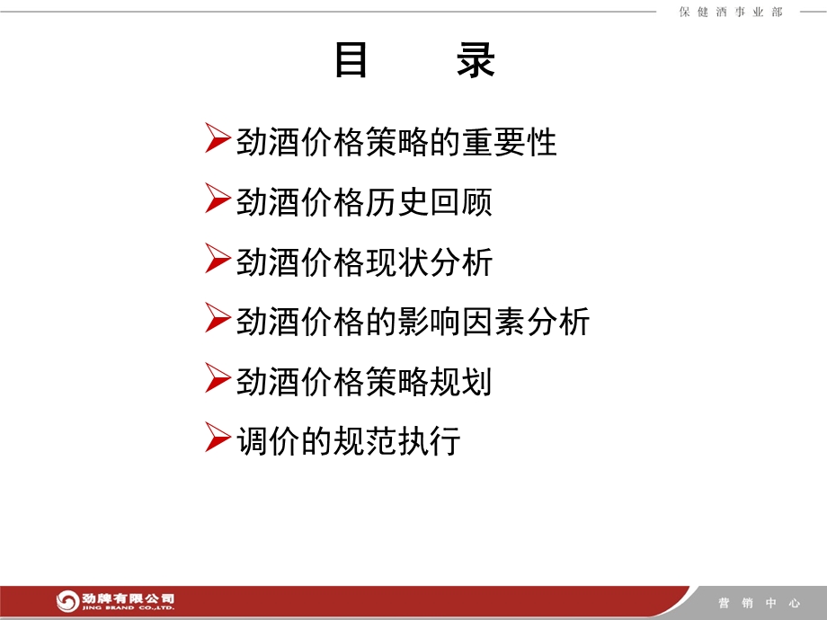 劲酒价格发展策略规划研究.ppt_第2页