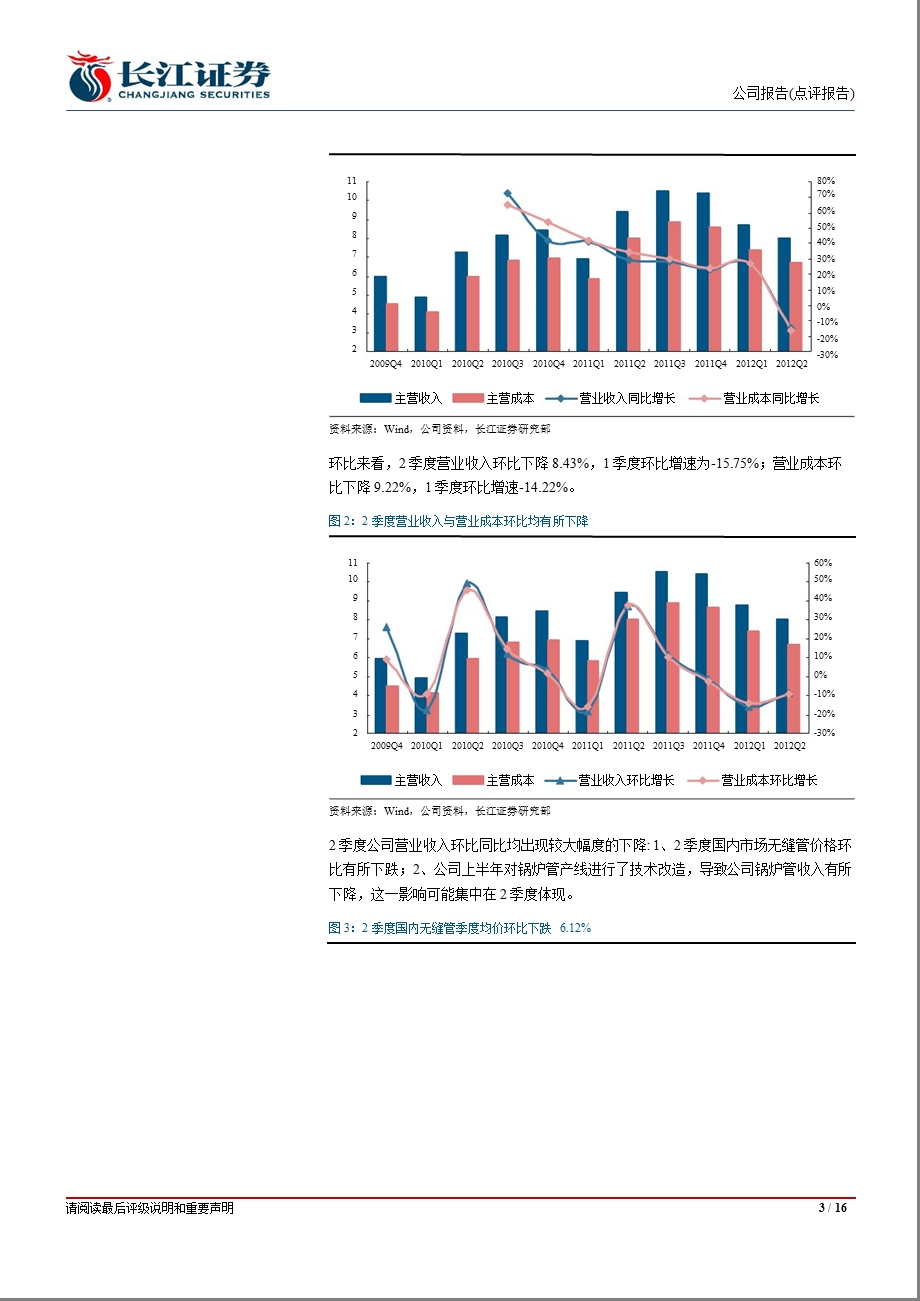 常宝股份(002478)中报点评：锅炉管产线升级影响产量及2季度业绩上半油套管订单充沛且毛利率回升0828.ppt_第3页