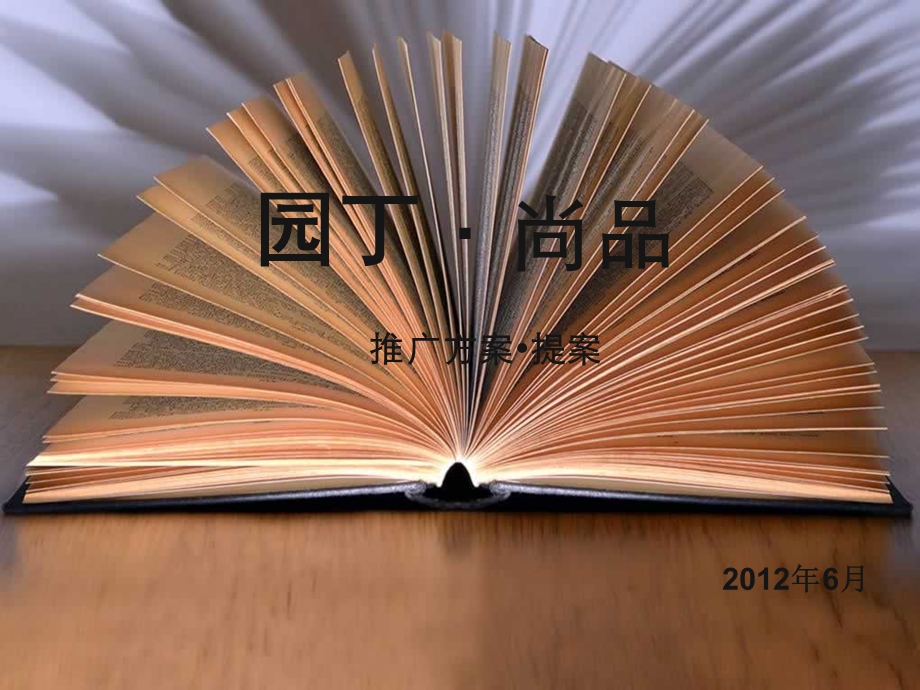 鄂尔多斯市园丁·尚品推广方案 提案修改版134p.ppt_第1页