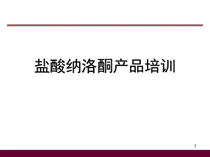 纳洛酮培训幻灯.ppt