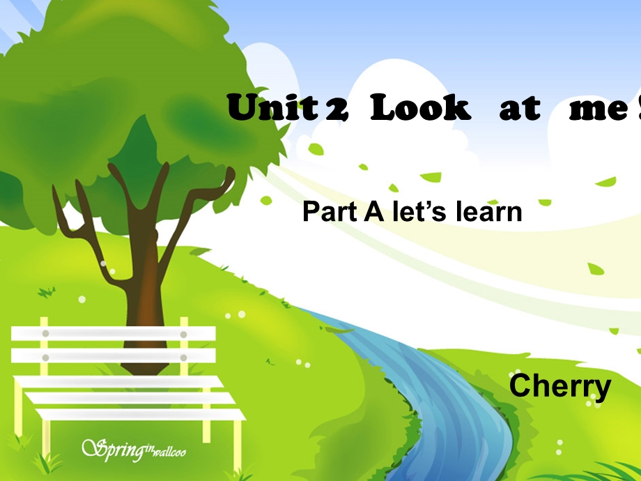 PEP小学英语三级unit2lookatme.ppt_第2页