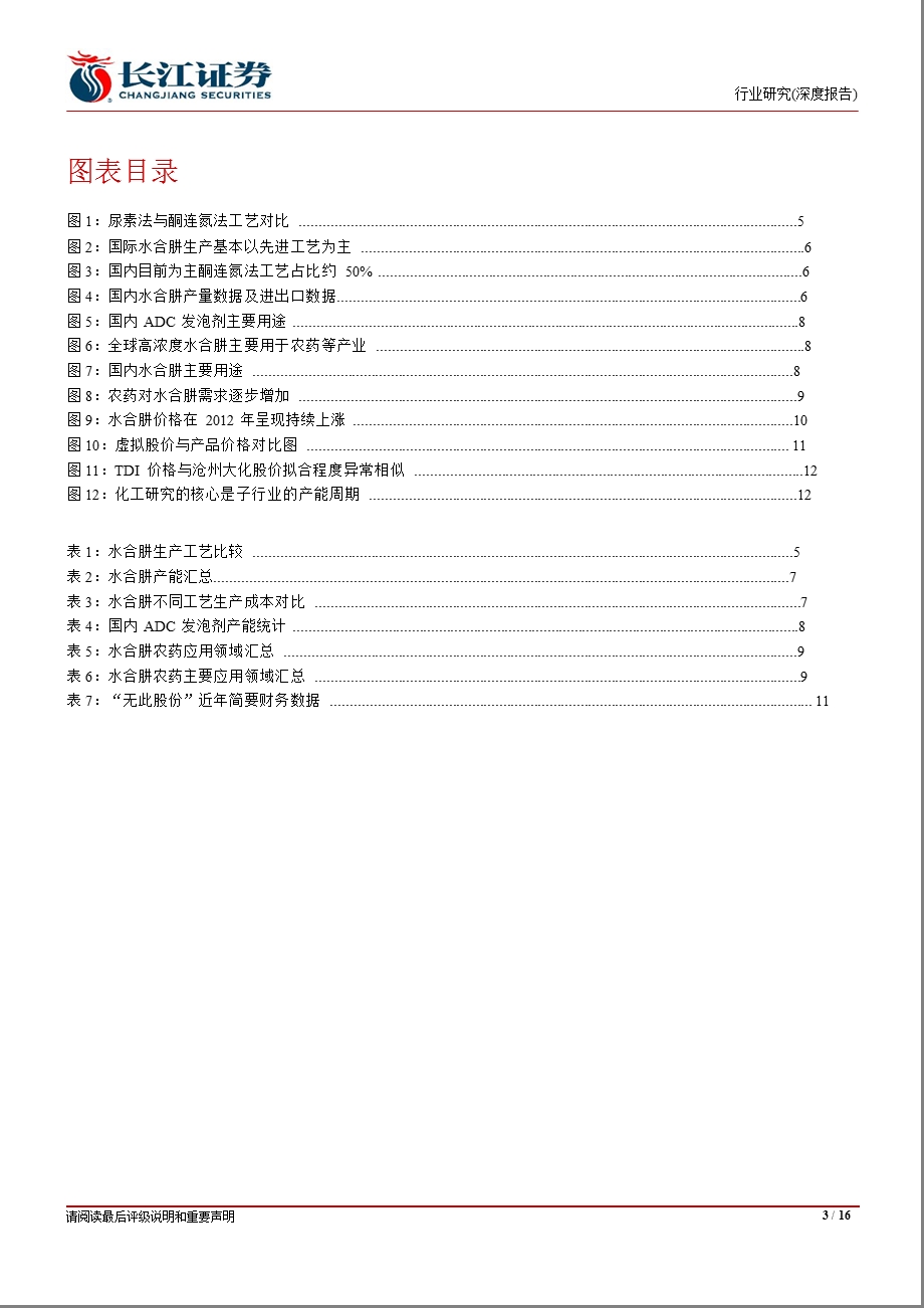 基础化工行业：由水合肼想到吡啶标的红太阳0117.ppt_第3页