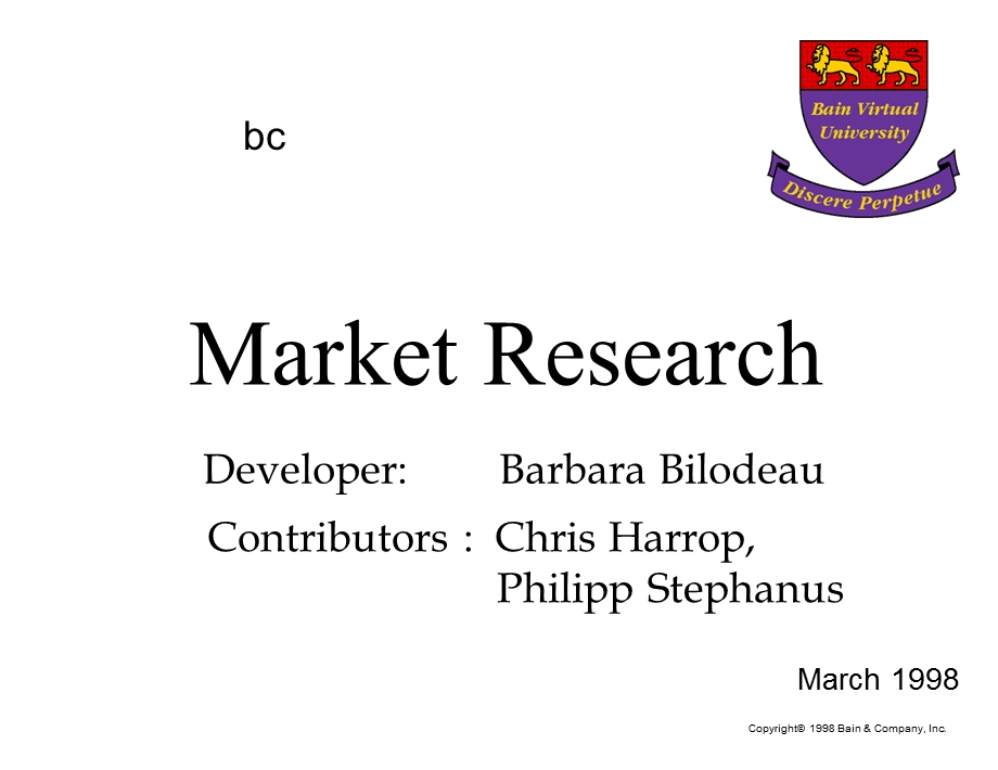 贝恩market research.ppt_第1页