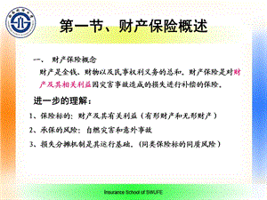 第六章 财产保险产品【ppt】 .ppt