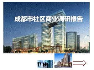 成都社区商业市场调研报告.ppt