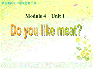 外研社版小学三级英语下册Do you like meat课件1.ppt