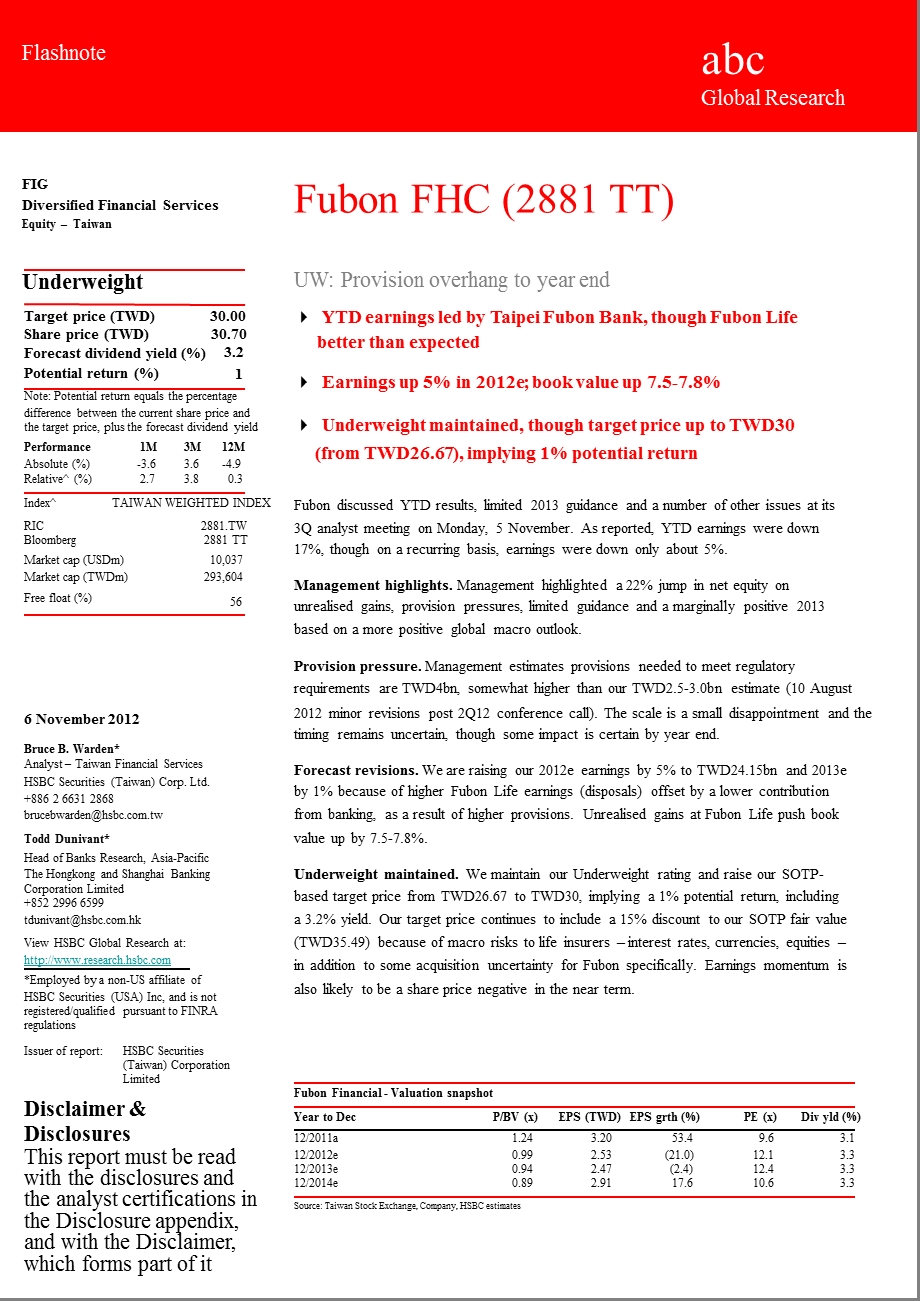 FUBONFHC(2881.TT)UW：PROVISIONOVERHANGTOYEAREND1214.ppt_第1页