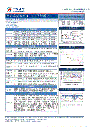 A股量化监控周报：回升态势良好GFTD依然看多1022.ppt