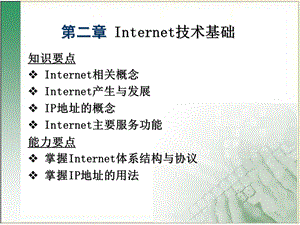 第二章 Internet技术基础.ppt