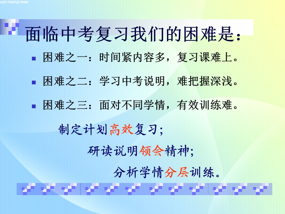 初中数学第一轮复习方法谈.ppt_第2页