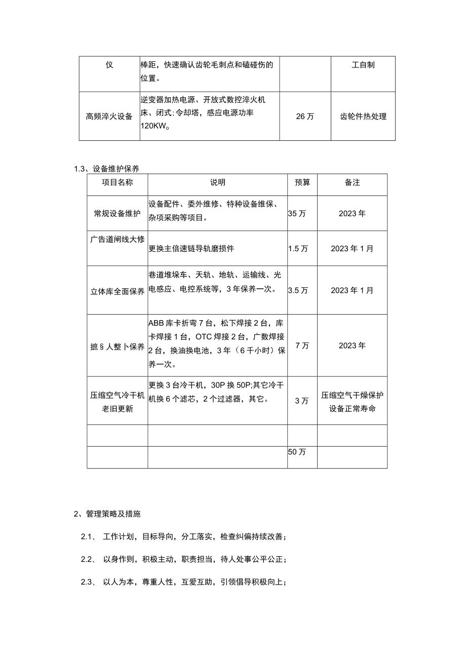 2023年度工程设备部工作计划.docx_第3页