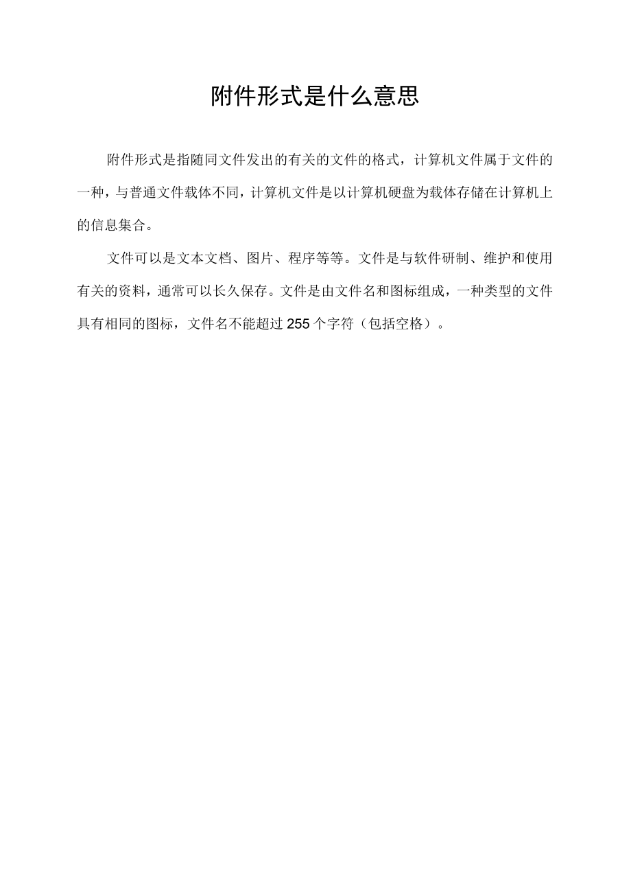 附件形式是什么意思.docx_第1页