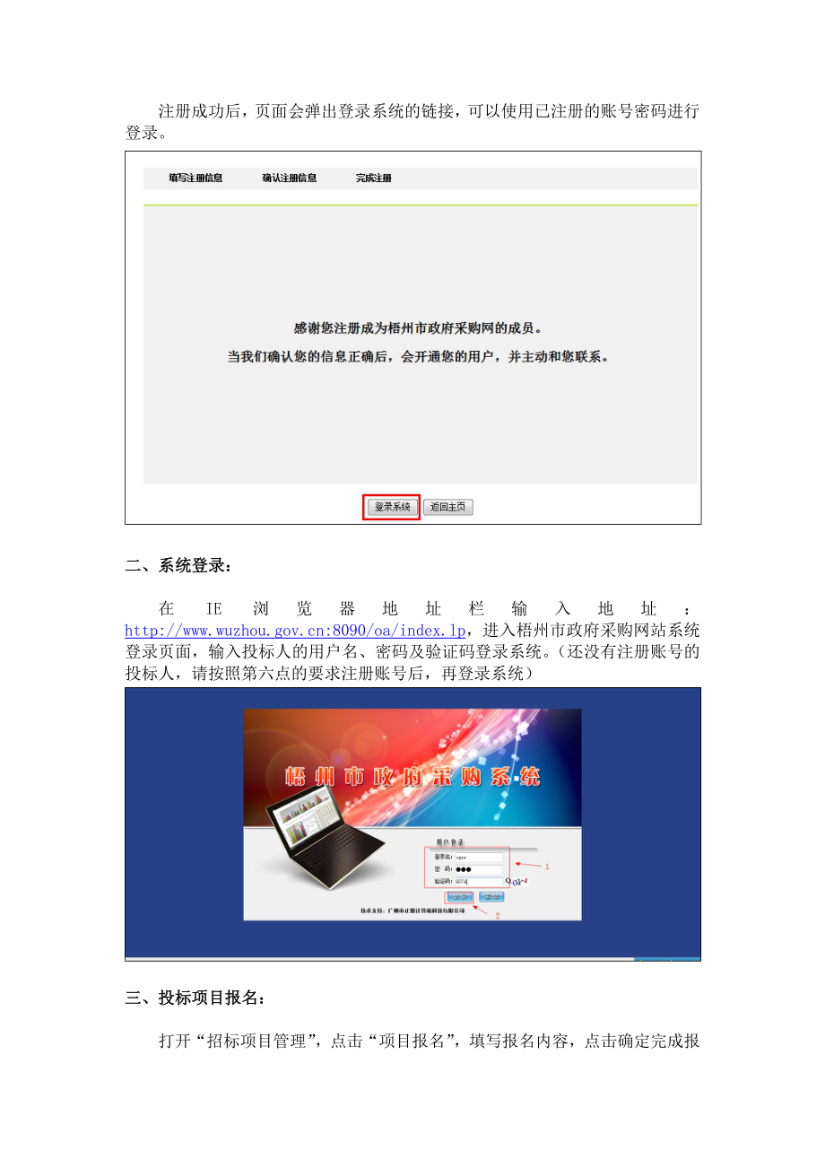 梧州市政府采购网网上投标操作方法（投标人） .doc_第3页