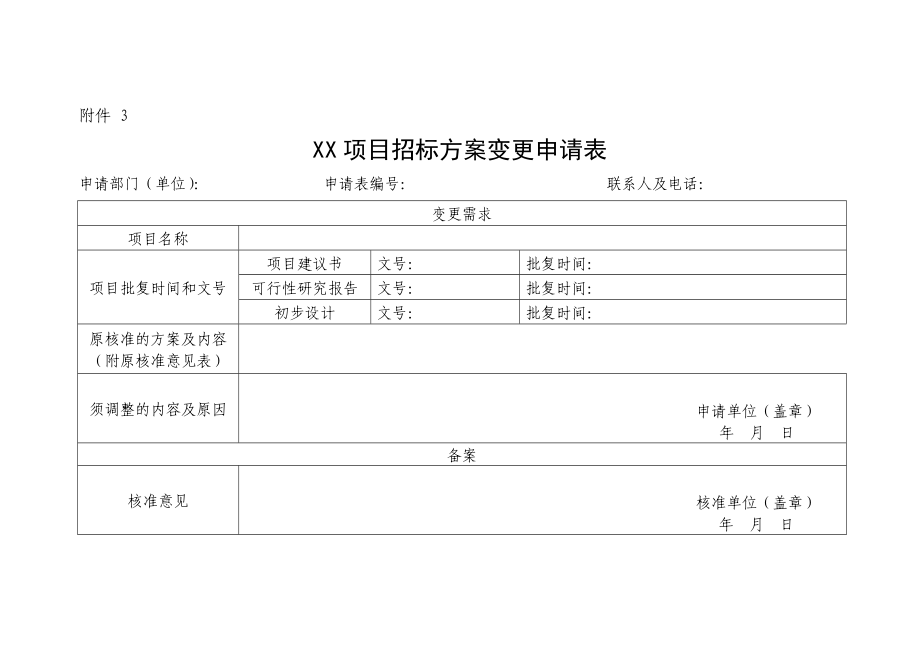 军工投资项目招标投标表.doc_第3页