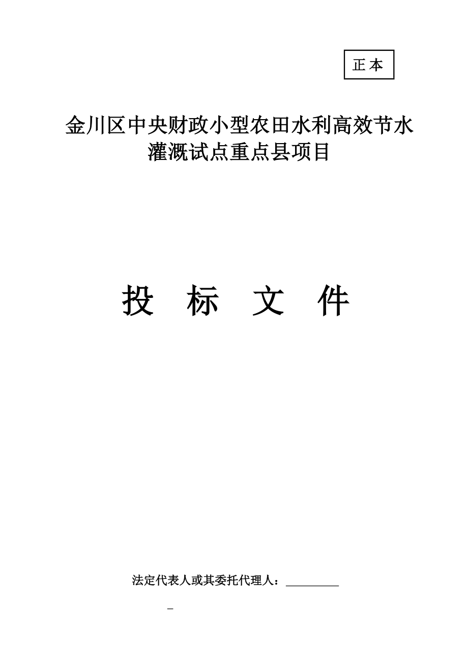 PVC管材投标文件.doc_第1页