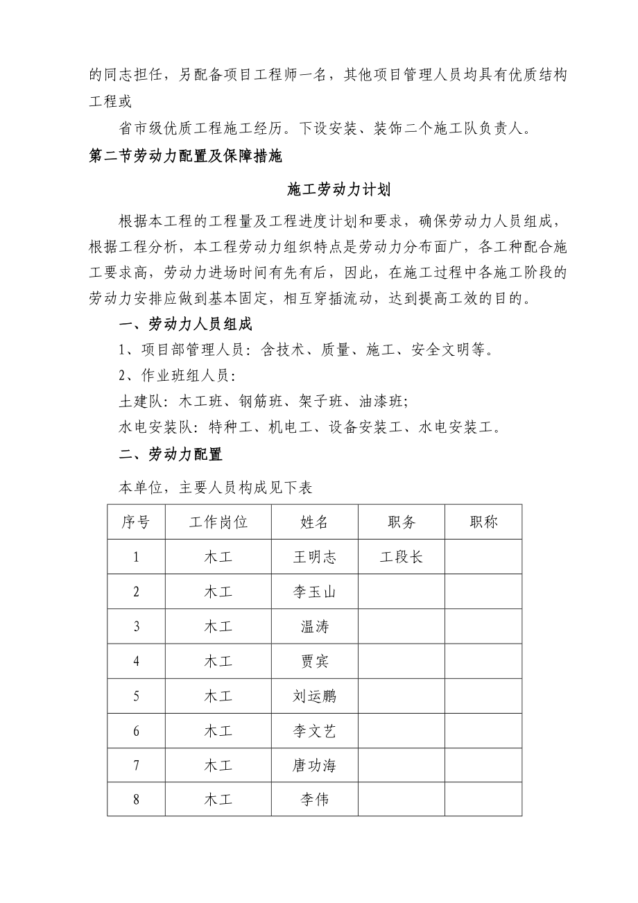 [建筑土木]门头门牌拆除及新做施工组织设计 文档 2.doc_第2页