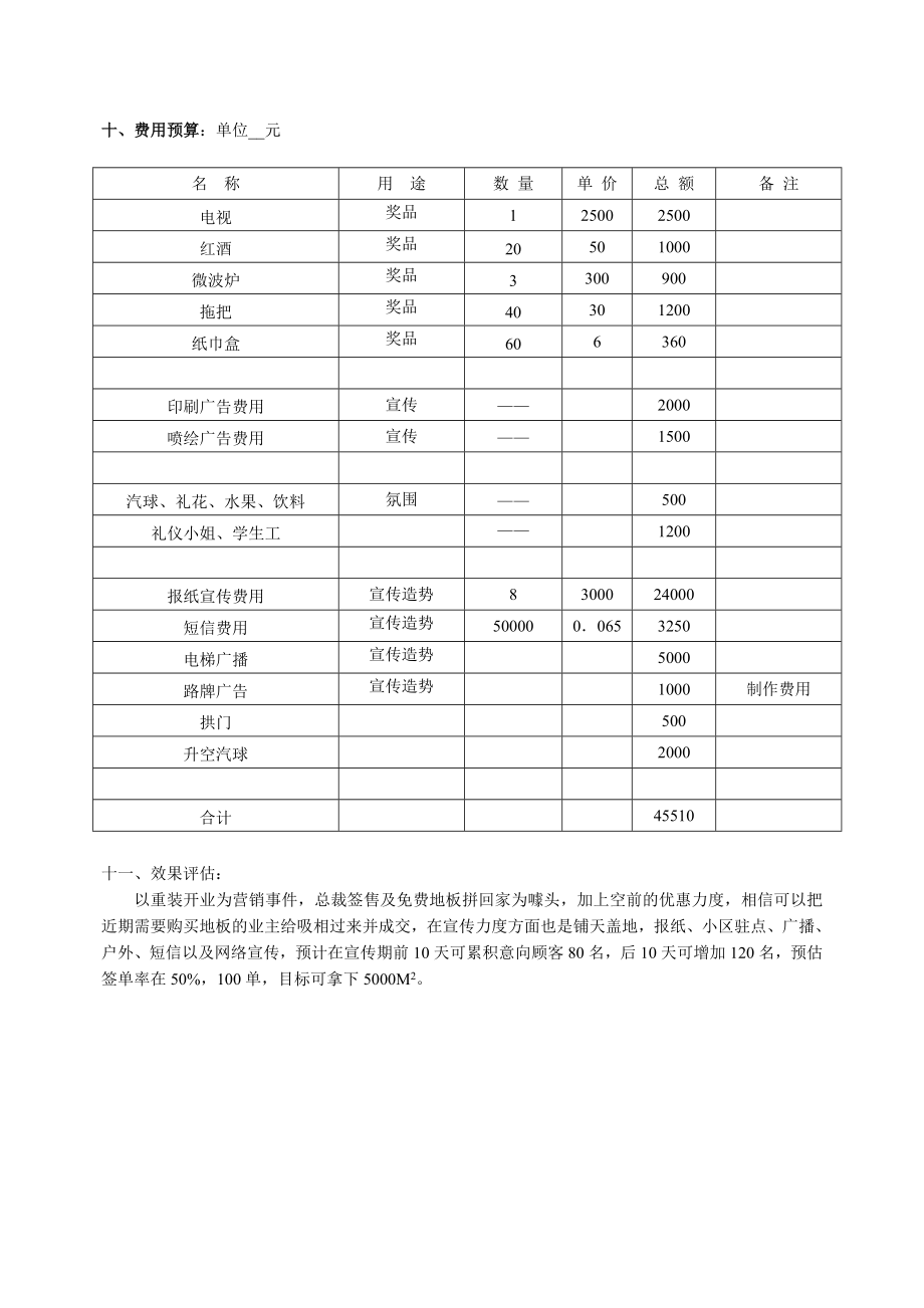 9月份重装开业活动方案.doc_第3页