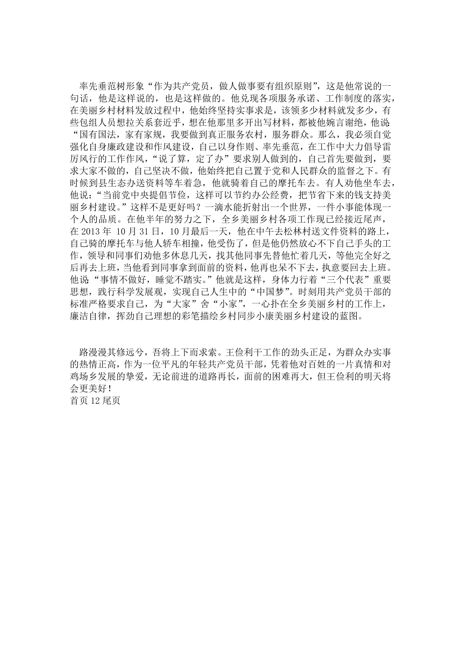 美丽乡村事迹典型材料.doc_第3页