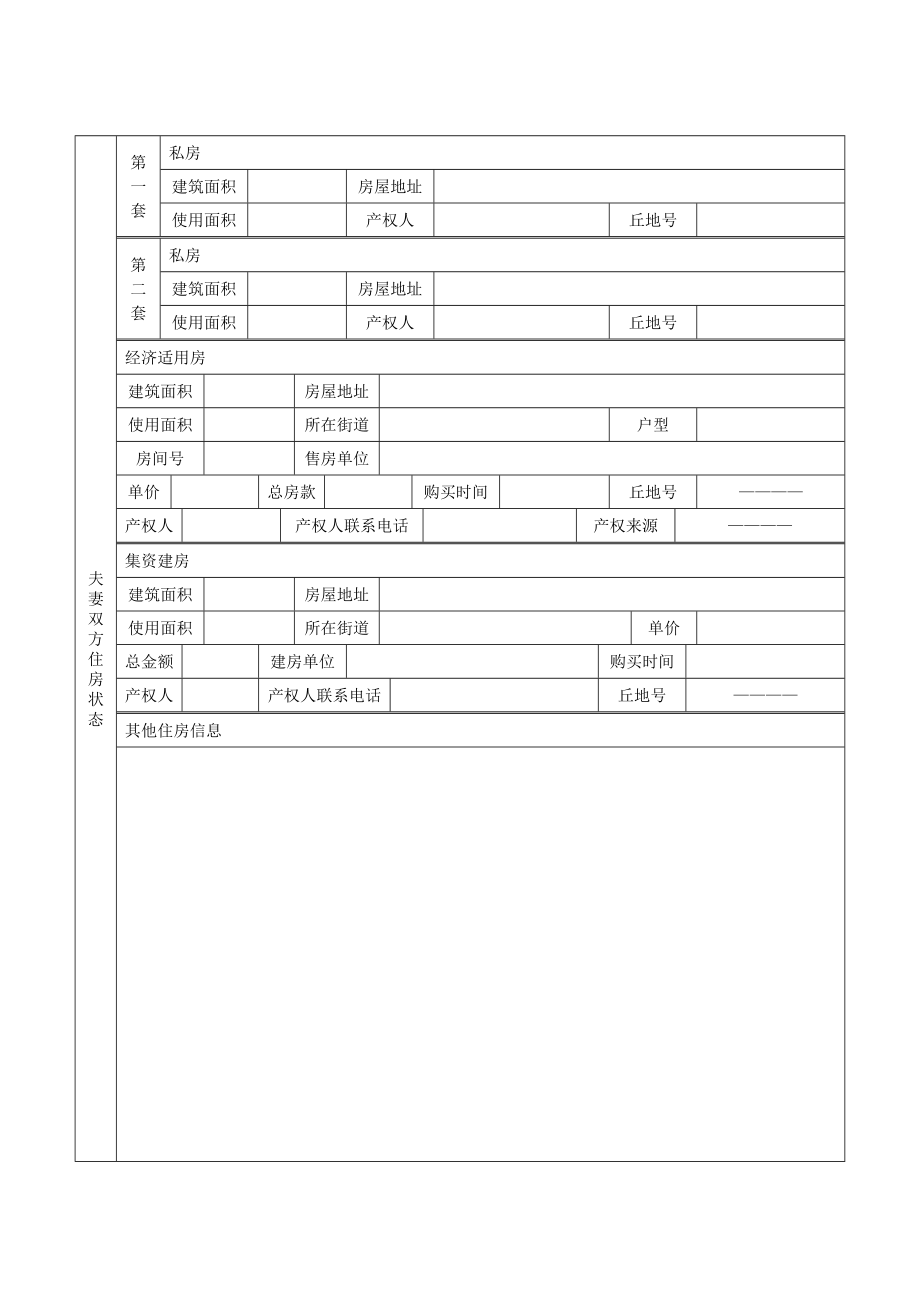 长市住房档案个人信息调查表.doc_第2页