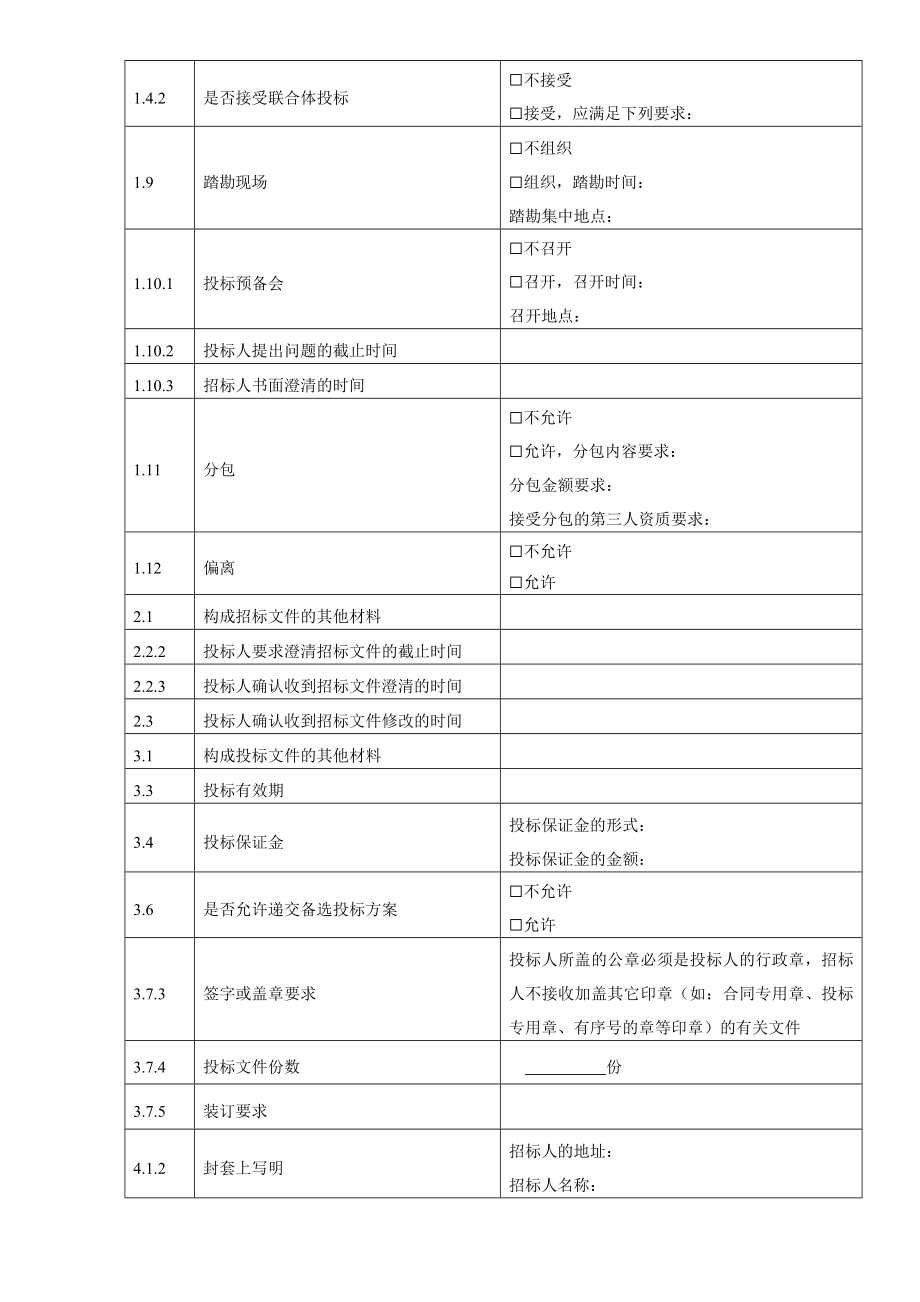 工程清单招标文件.doc_第2页