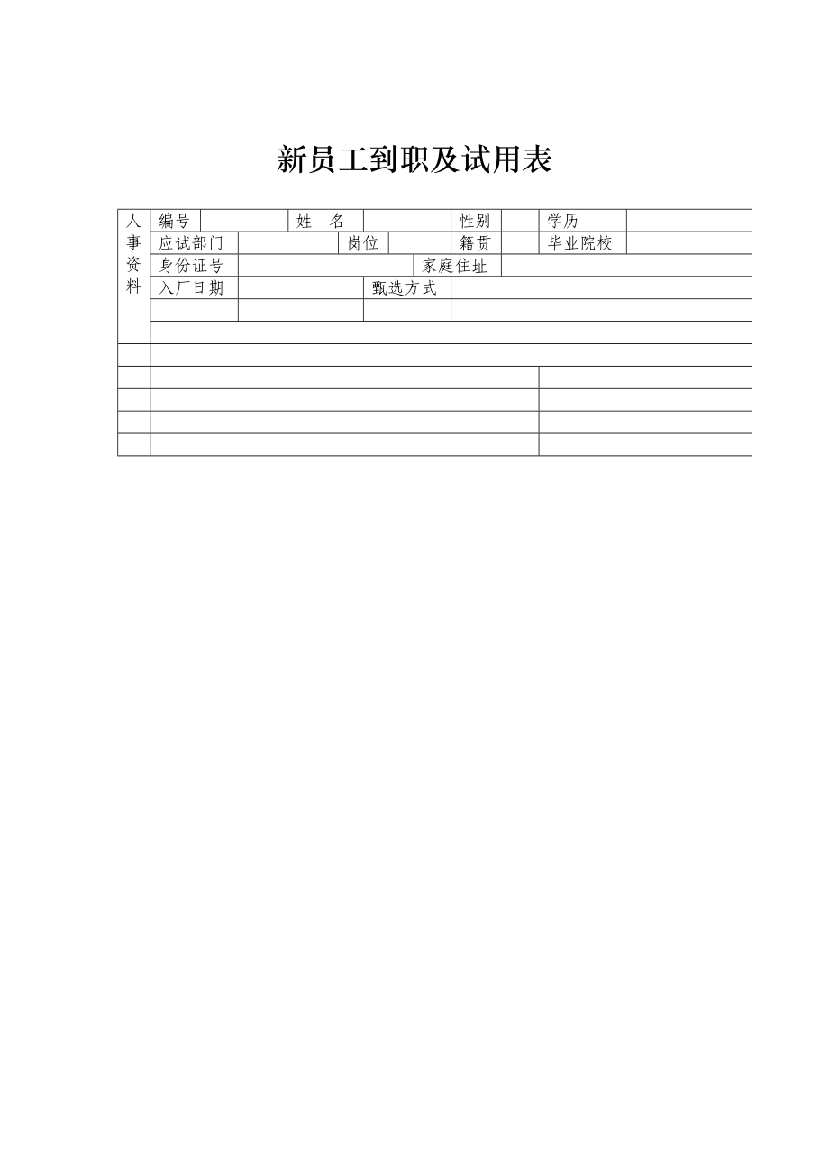 个人求职信息表.doc_第2页