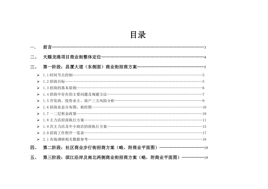 赣州宁都天赐龙港项目商业街整体招商方案.doc_第2页