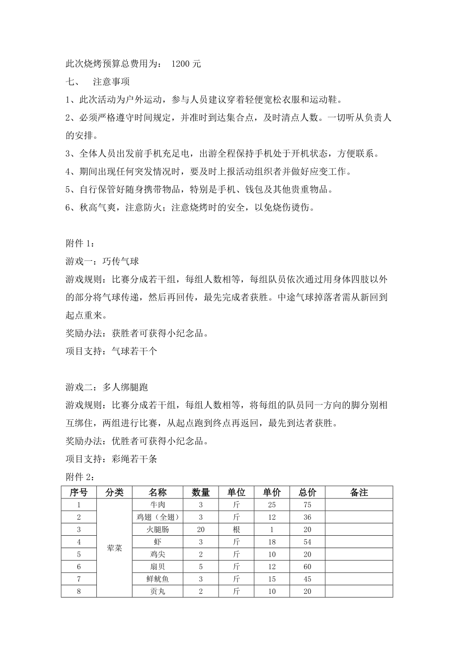 公司户外烧烤、聚会活动策划方案.doc_第2页