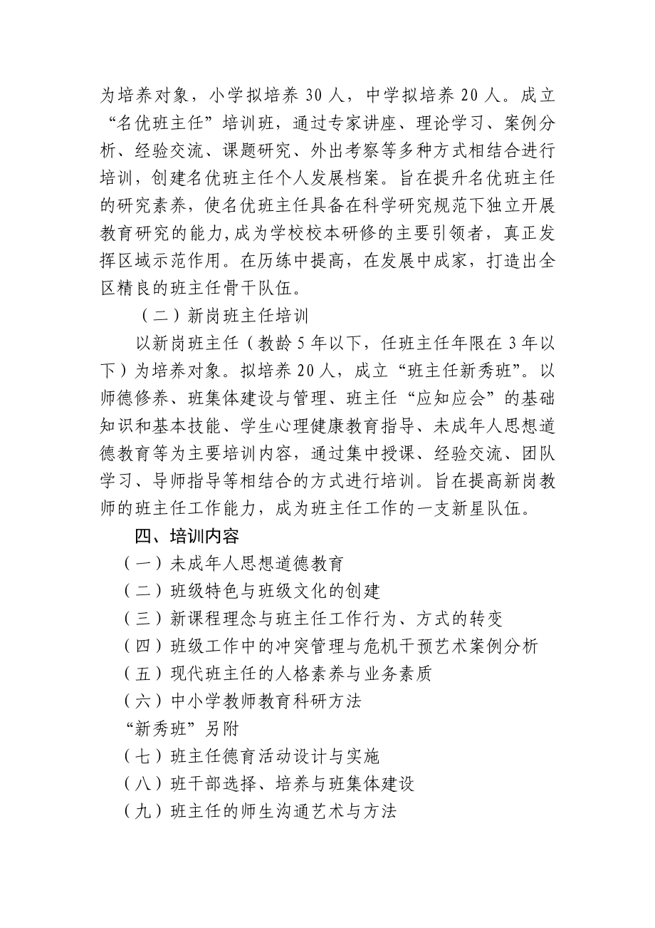 沙河口区“名优班主任”培训项目.doc_第2页