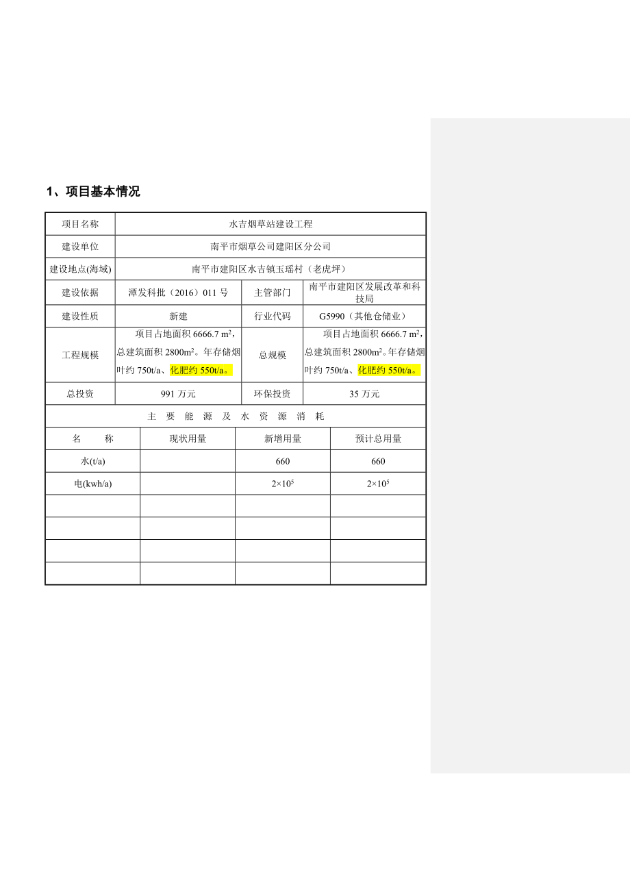 环境影响评价报告公示：水吉烟草站建设工程二建设地点南平市建阳区水吉镇玉环评报告.doc_第2页