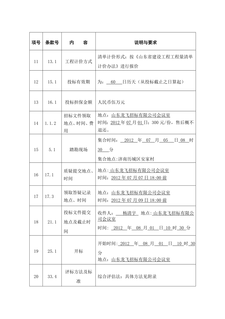 招标文件范本XX建筑大学招投标课程设计.doc_第3页