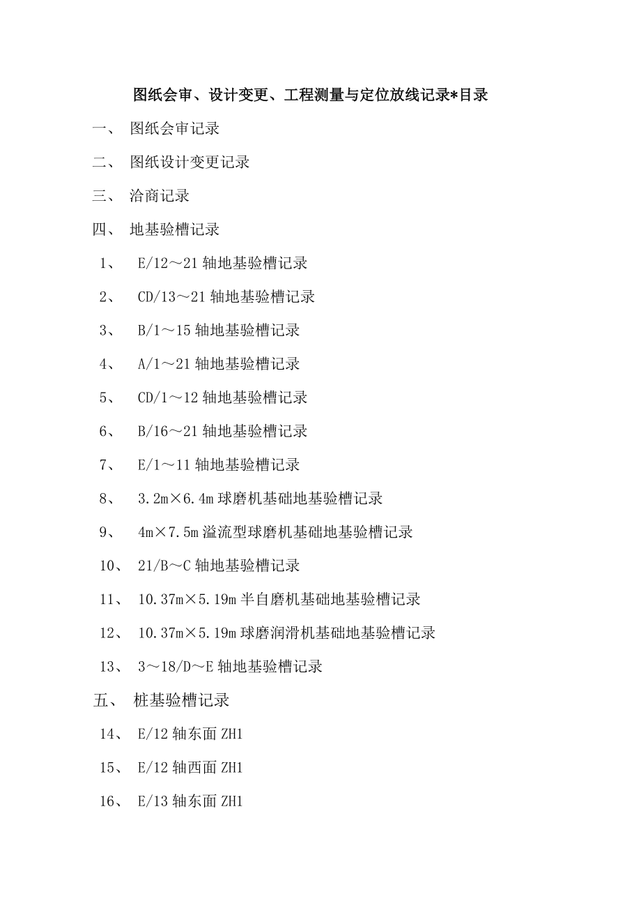 金堆城汝阳东沟钼矿采选20000td主厂房工程资料总目录.doc_第3页