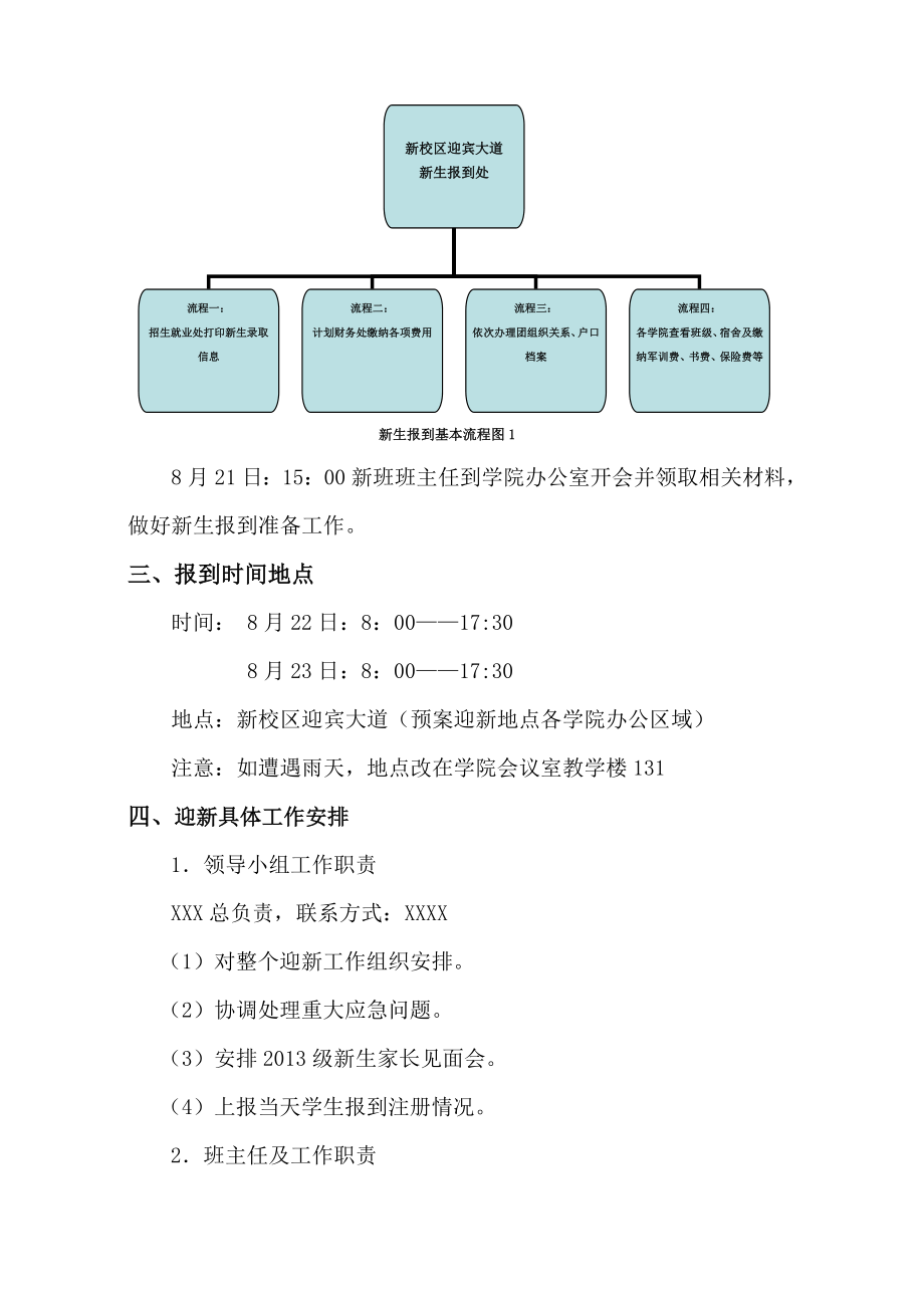 大学新生迎新工作方案.doc_第2页