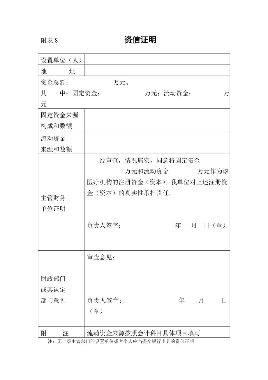 【精品】资信证明,医疗机构法人代表签字表,医疗机构法人代表任职证明62.doc_第3页