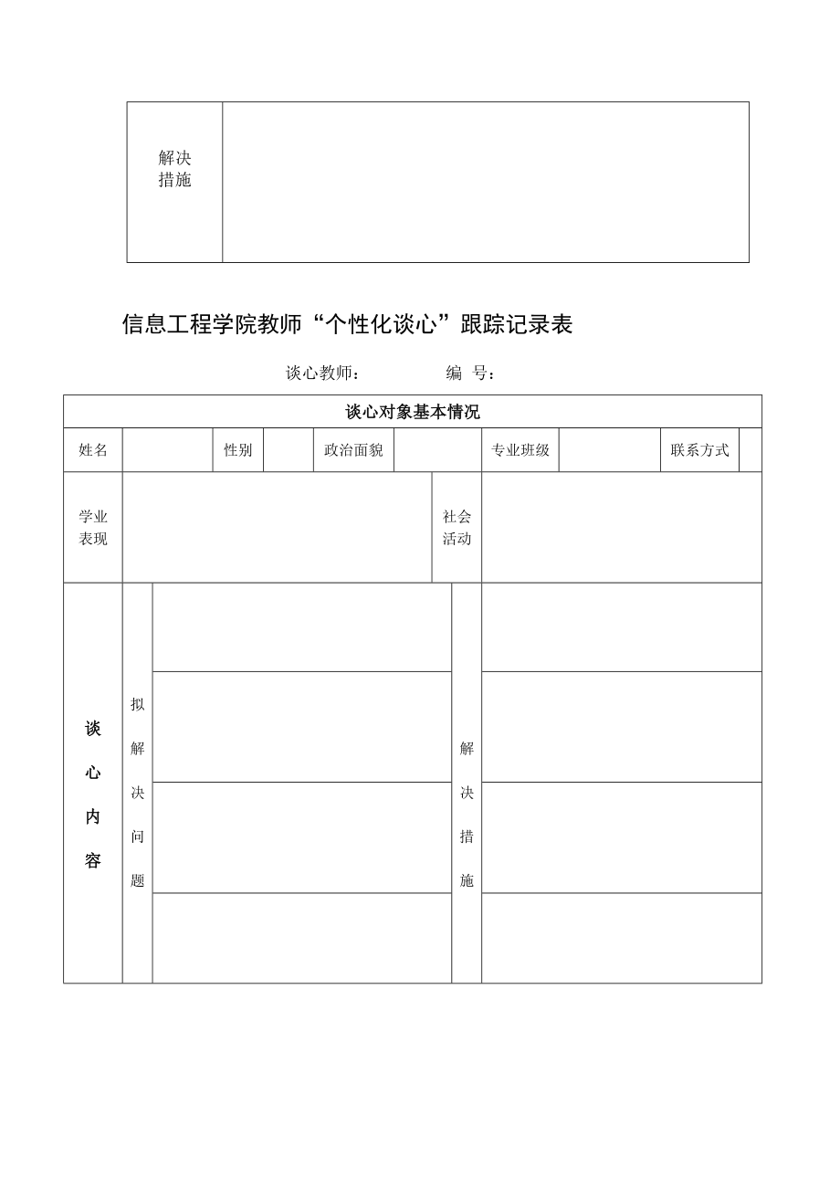 信息工程学院个性化谈心辅导制度(试行).doc_第3页