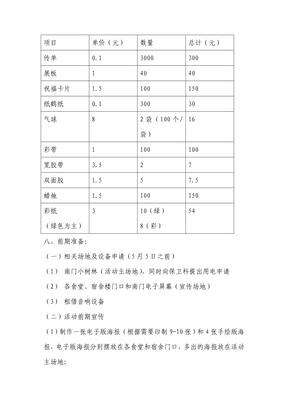 青志愿者母亲节活动策划书.doc_第2页