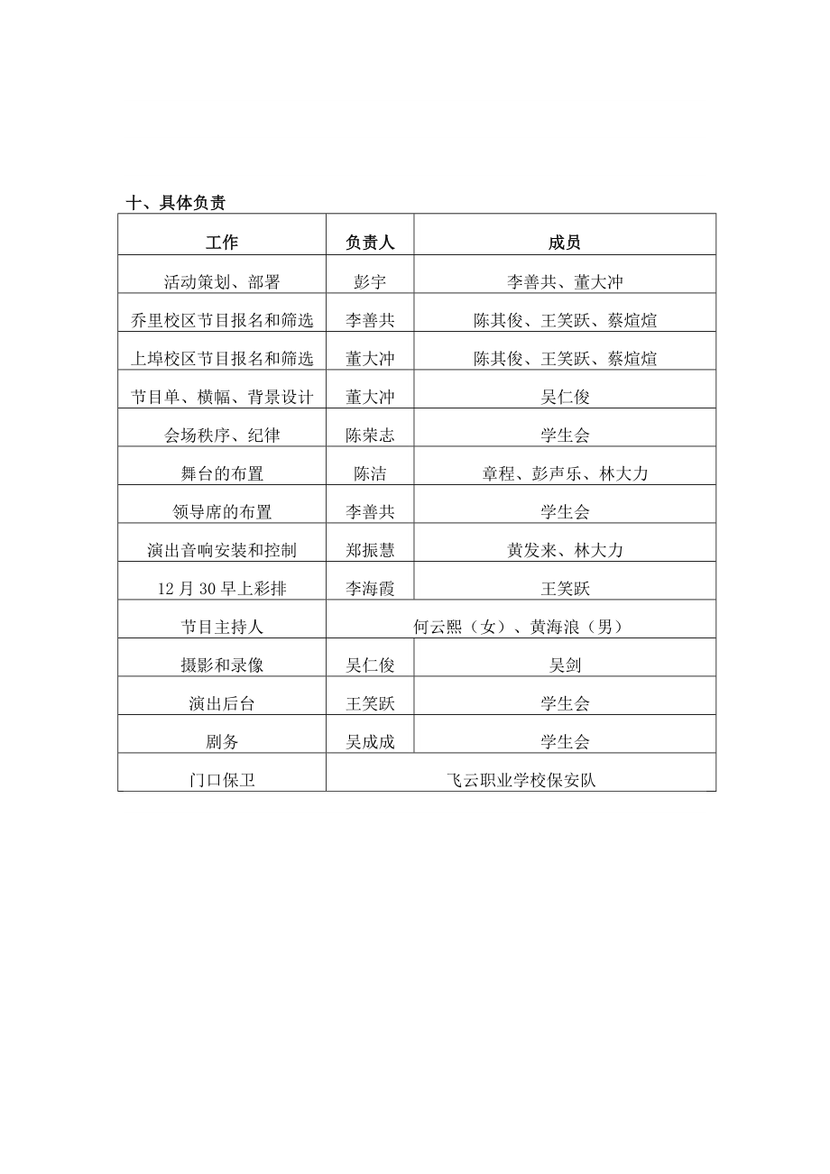 飞云职业学校元旦文艺汇演策划方案.doc_第3页