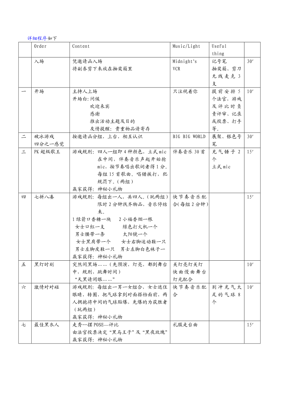 迷耐特之夜俱乐部活动策划书.doc_第2页