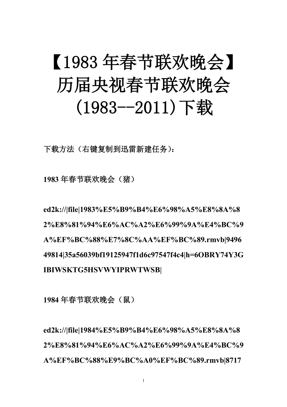 【1983节联欢晚会】历央视节联欢晚会(1983)下载.doc_第1页