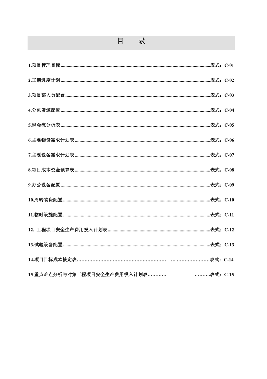 项目策划书(模板)1.doc_第2页