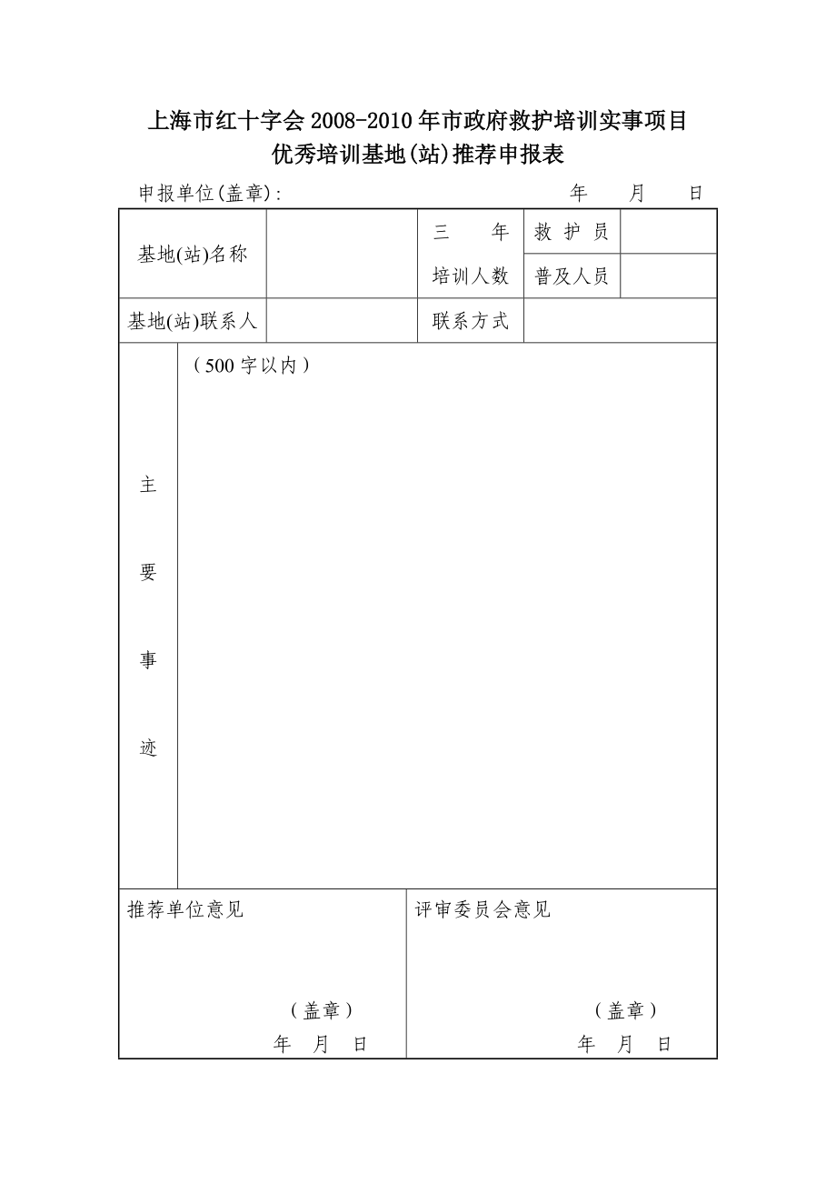 上海市红十字会市政府救护培训实事项目.doc_第2页