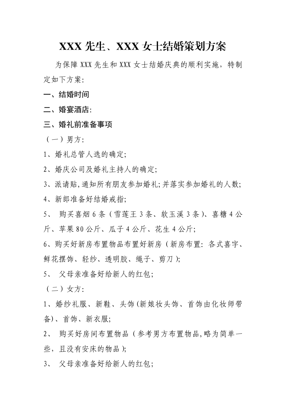 结婚策划方案.doc_第1页