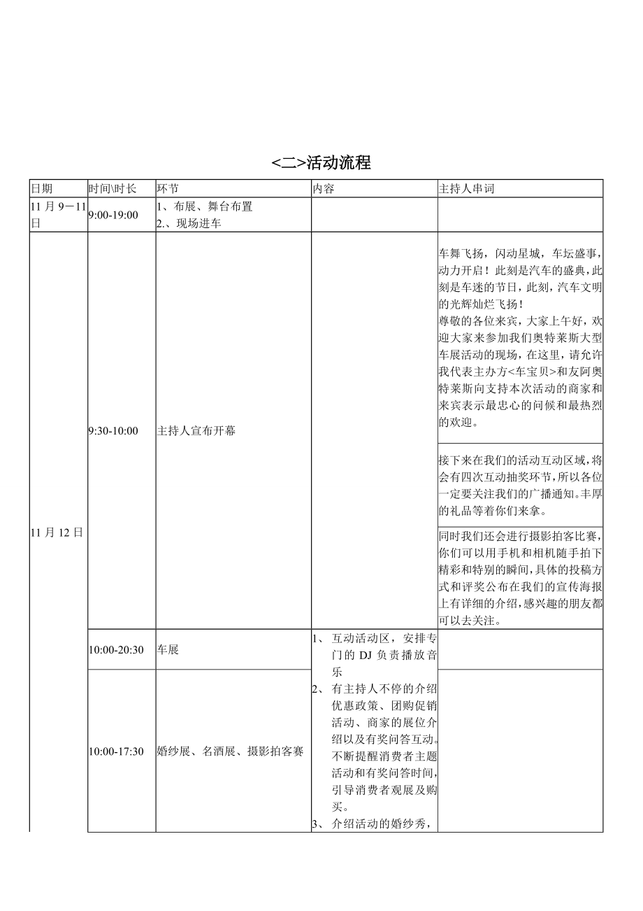 奥特莱斯车展活动流程表.doc_第3页