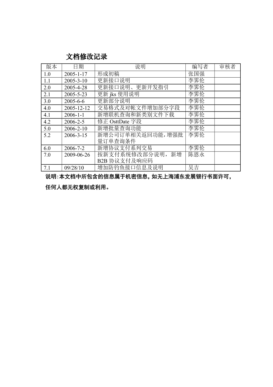 浦发银行商户开发指南Java版V71.doc_第2页