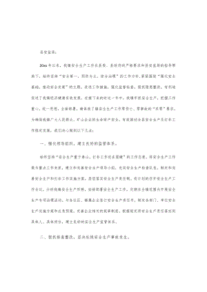 乡镇安全生产表态发言2篇.docx