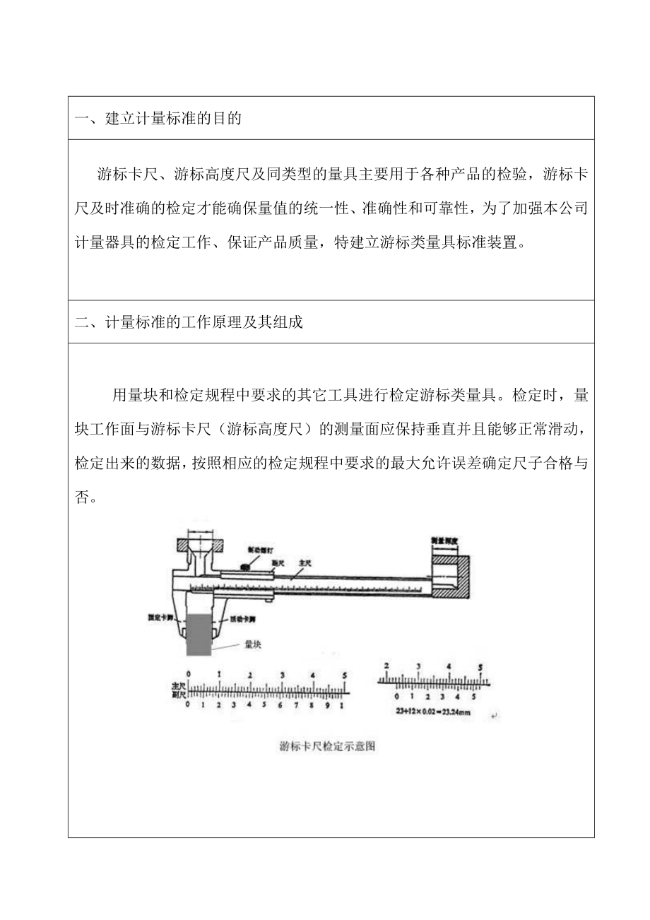 检定游标量具标准器组计量标准技术报告.doc_第3页