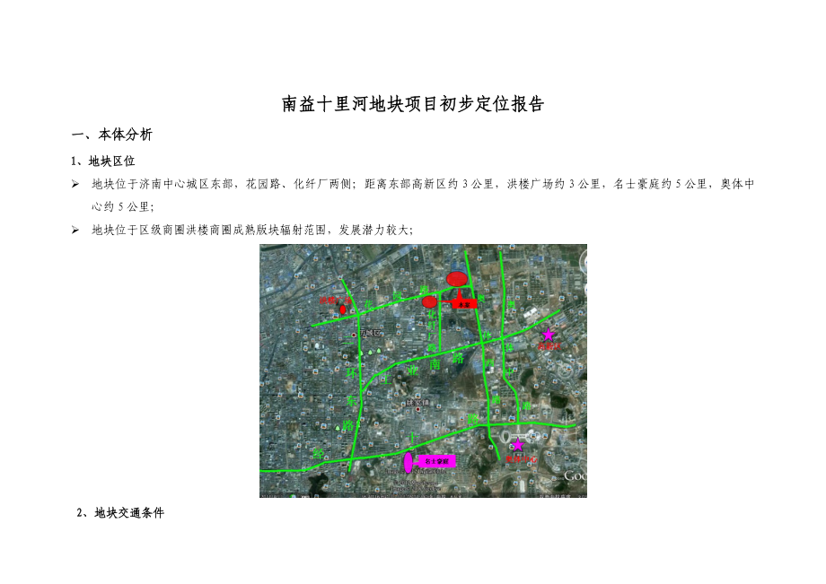 南益十里河地块项目初步定位报告17P.doc_第1页