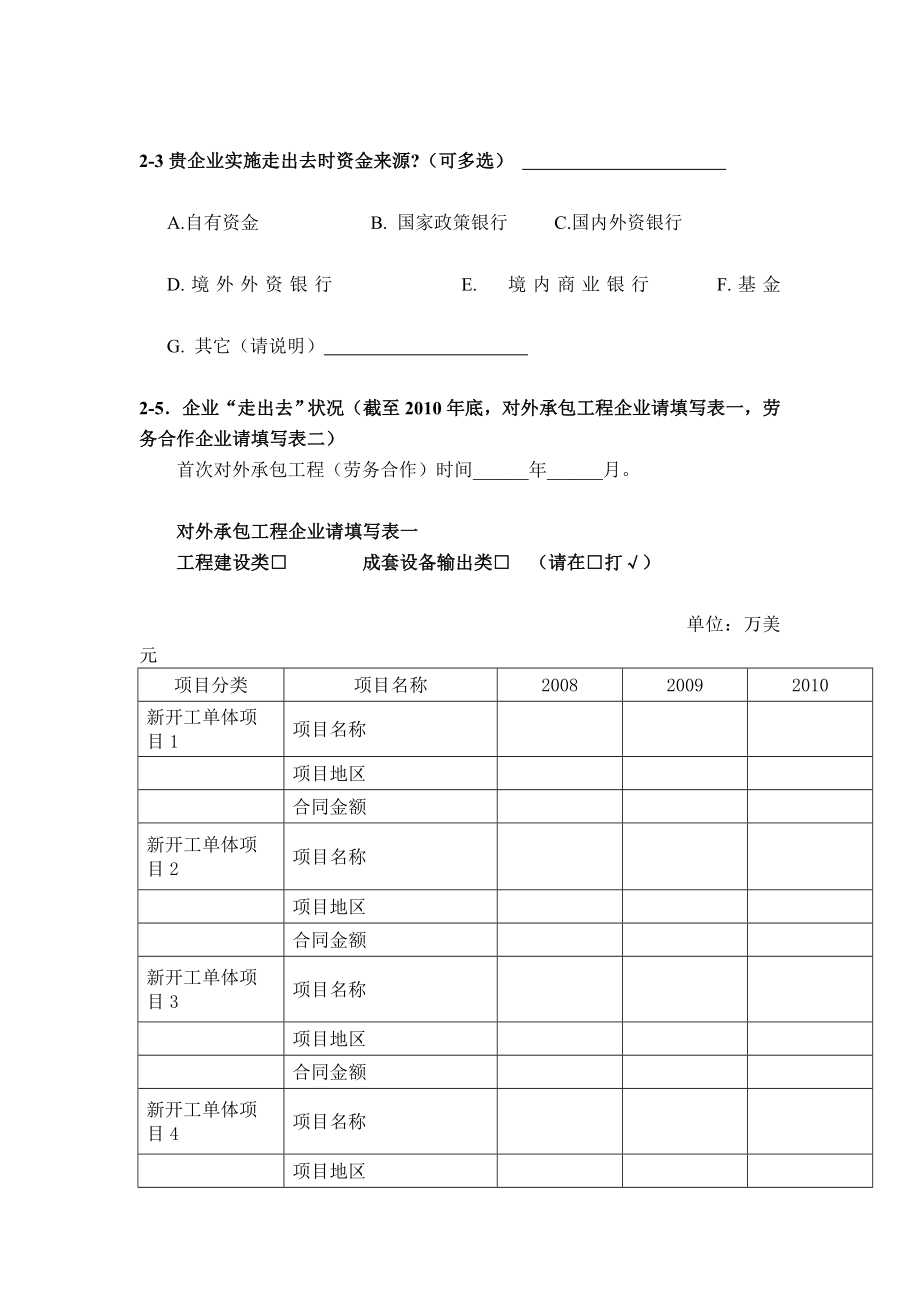 [精品]常州市企业“走出去”情况问卷调查表.doc_第3页