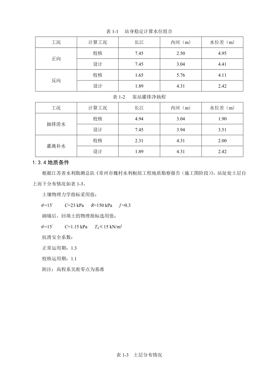 毕业设计魏村东抽水站工程施工设计.doc_第2页